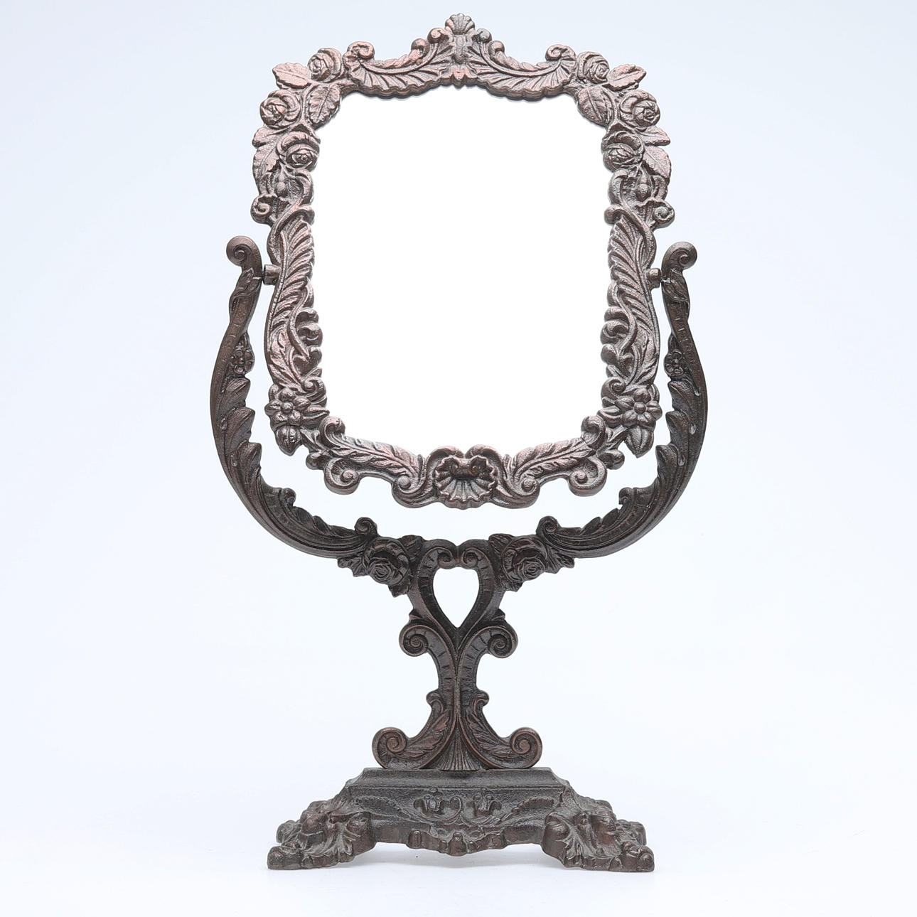 TABLE MIRROR, IRON, BREVENS BRUK, KILSMO.