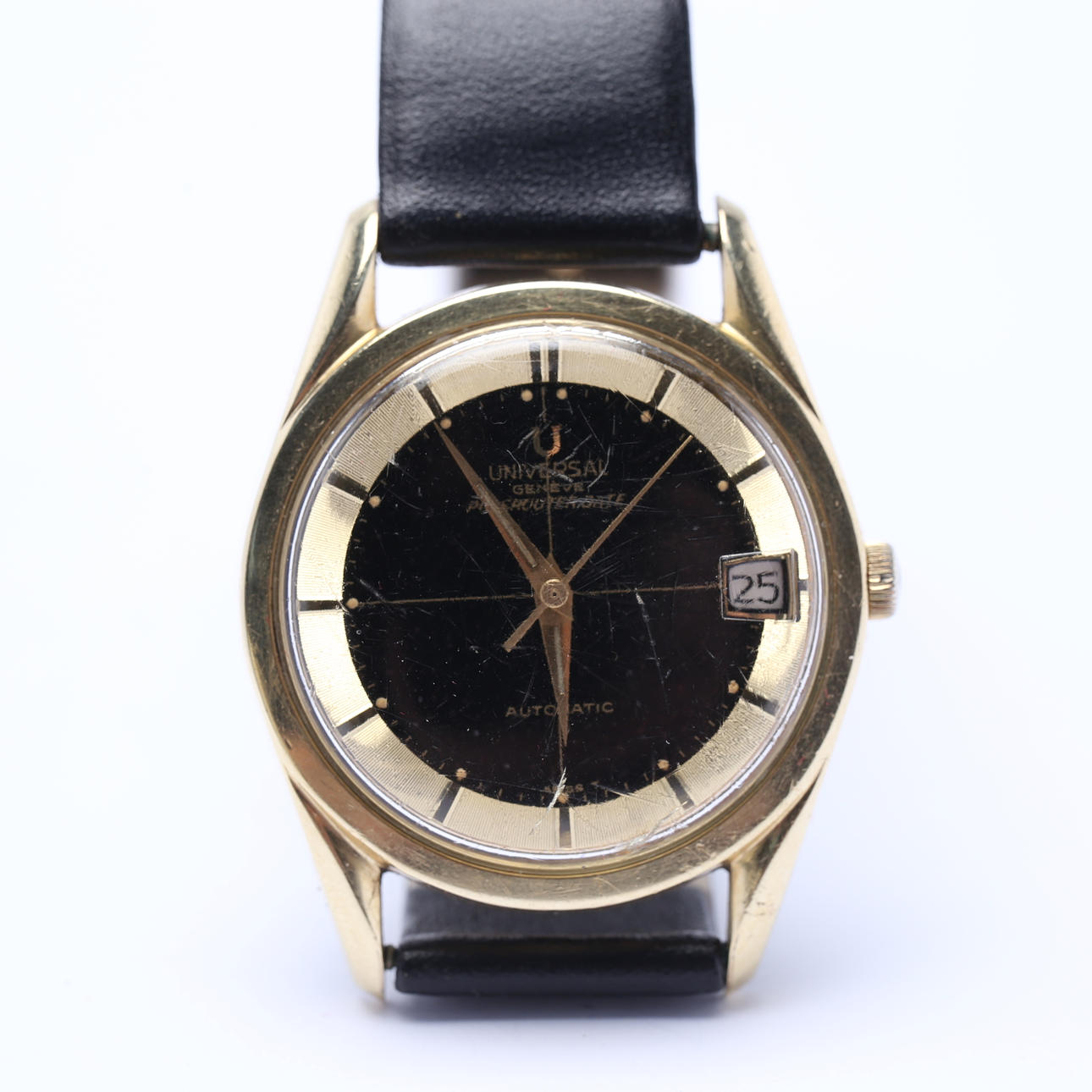 WRISTWATCH, Universal, Polerouter, Geneva, automatic.