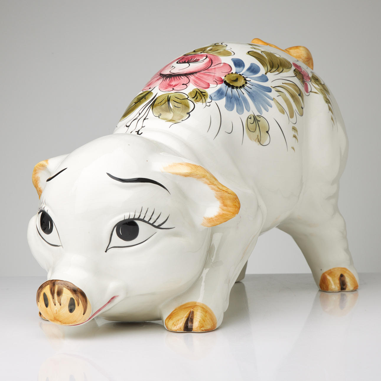 SPARGRIS, stor modell, porslin, 1900-tal.