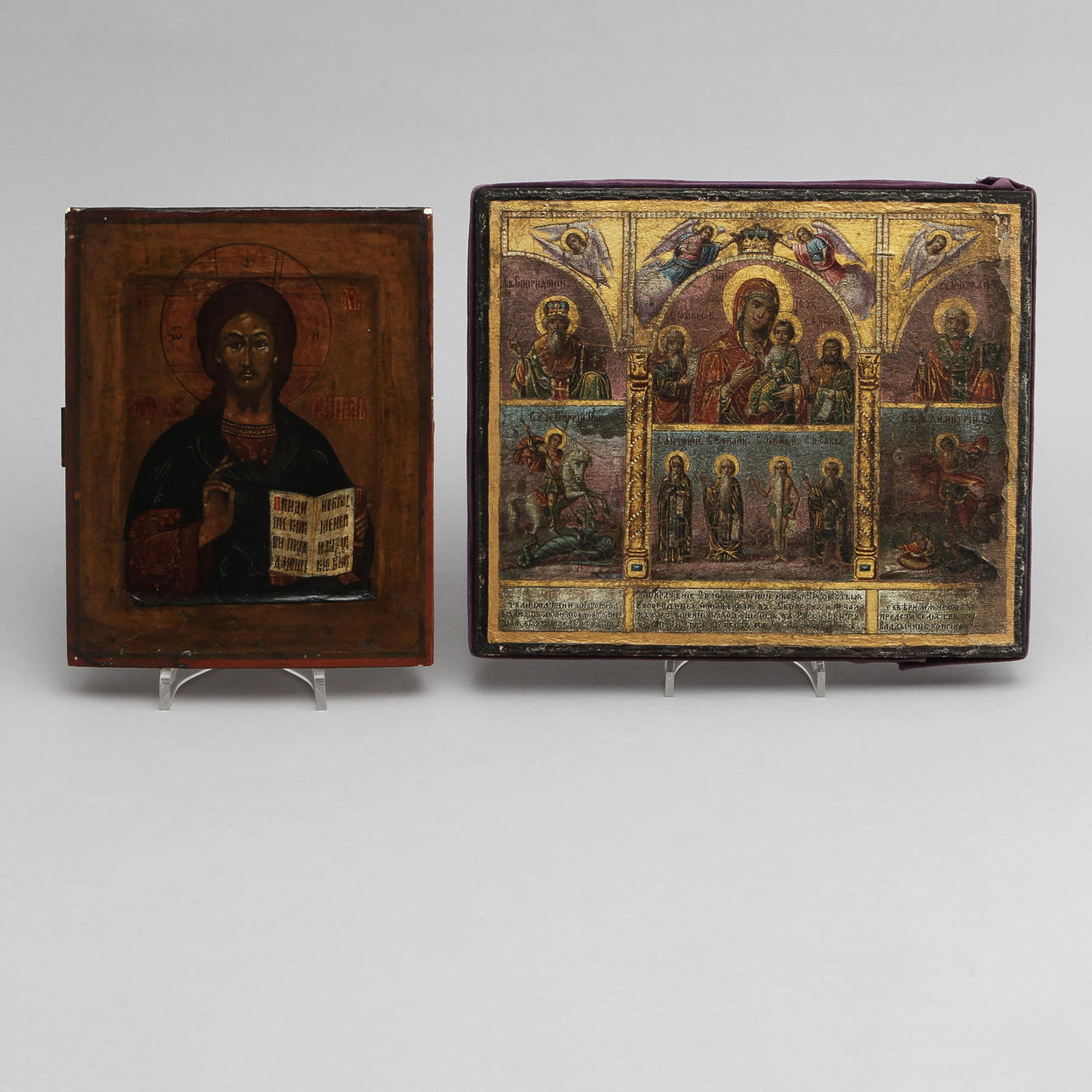 IKONER, 2 st, 18/1900-tal.