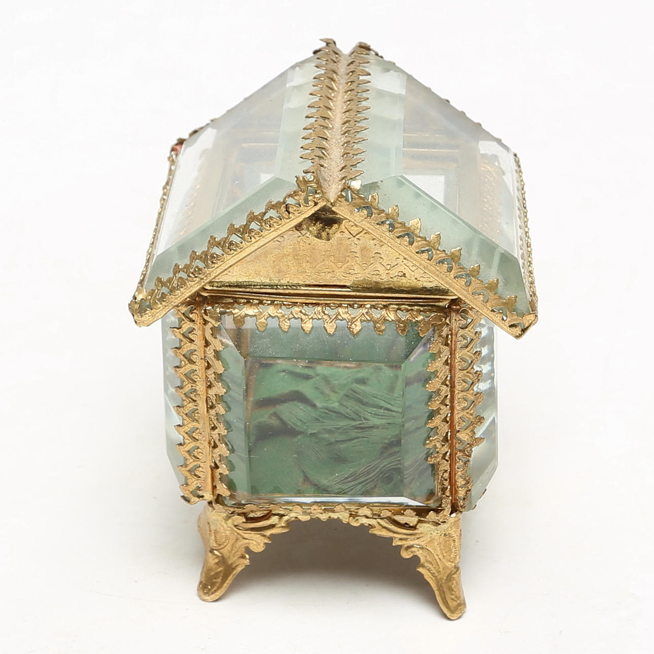 TASKUKELLOJALUSTA, lasi/metalli.