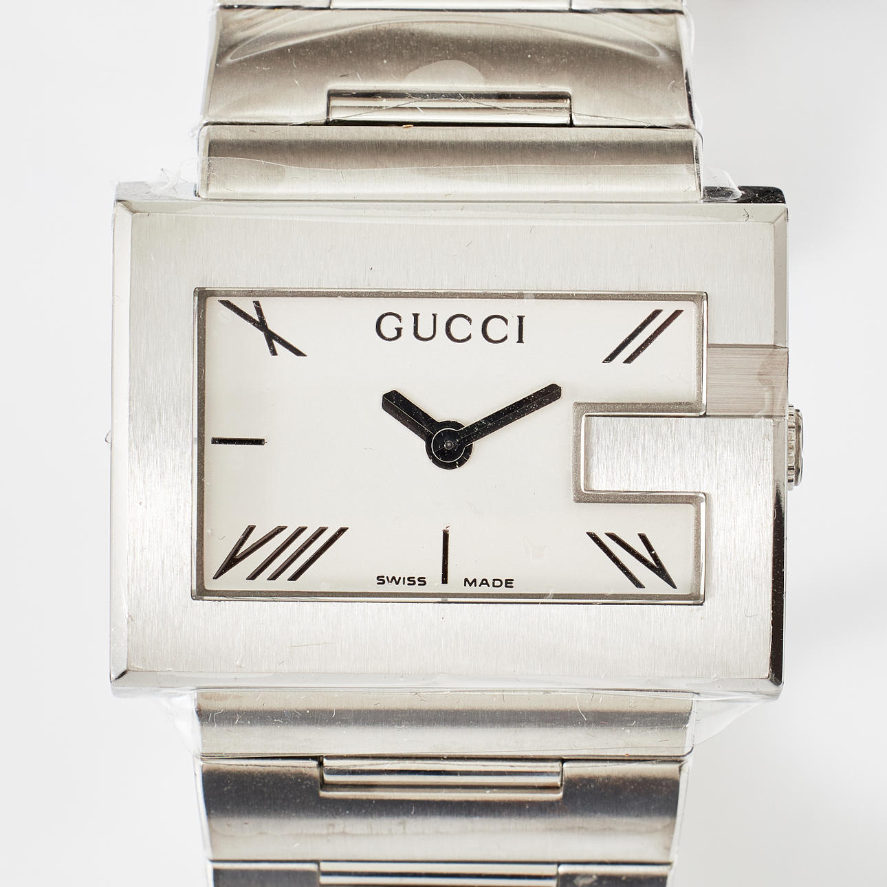 GUCCI, wristwatch, steel, approx 2004.