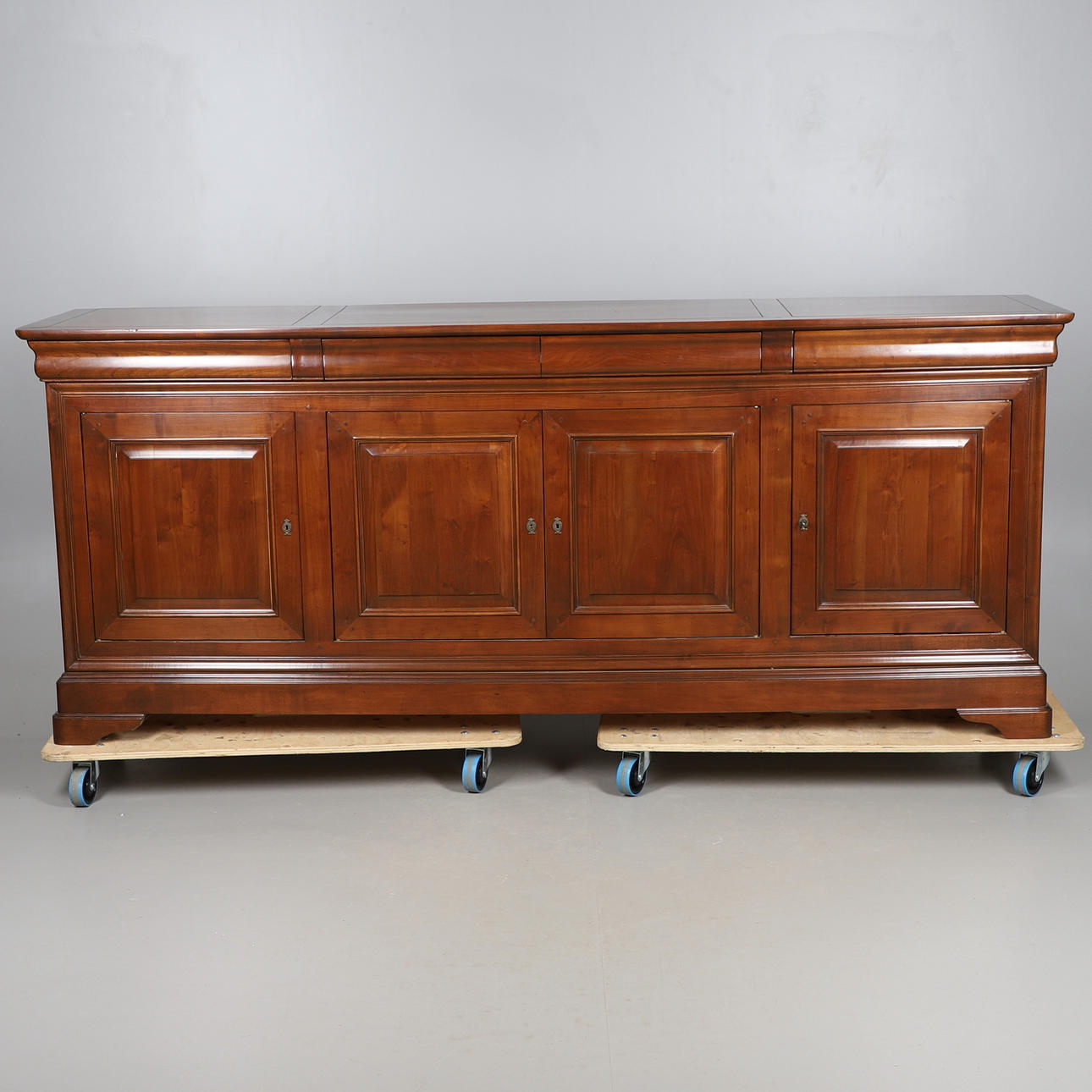 BRIGITTE FORESTIER. A CHERRYWOOD BUFFET/ SIDEBOARD.