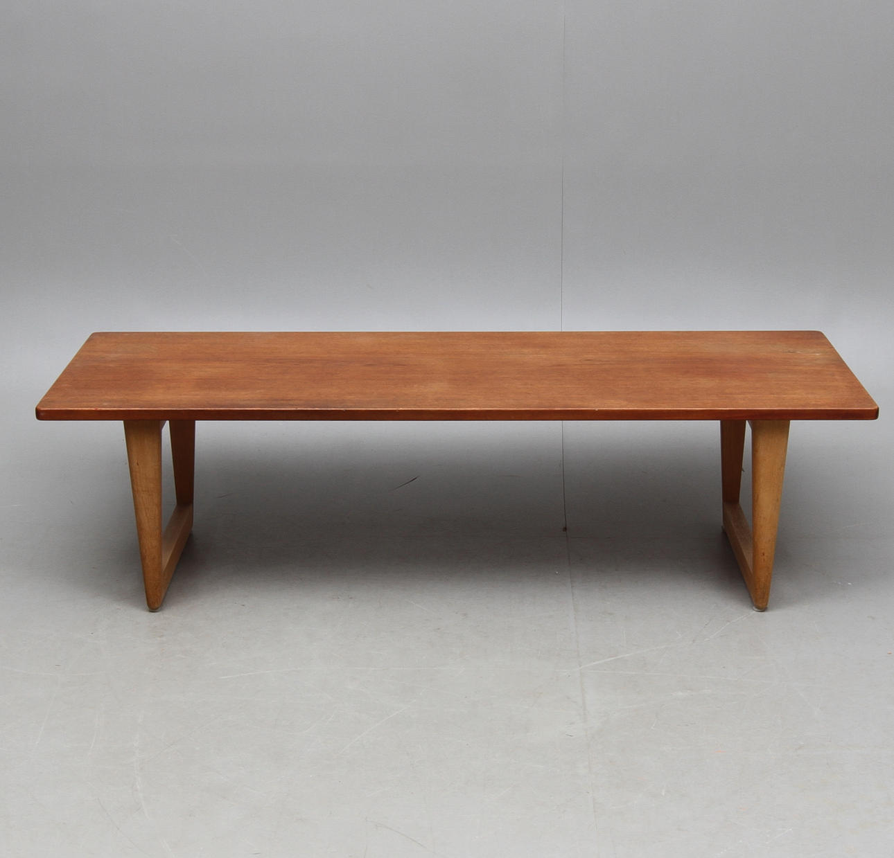 SOFFBORD, skiva i teak, 1950/60-tal.