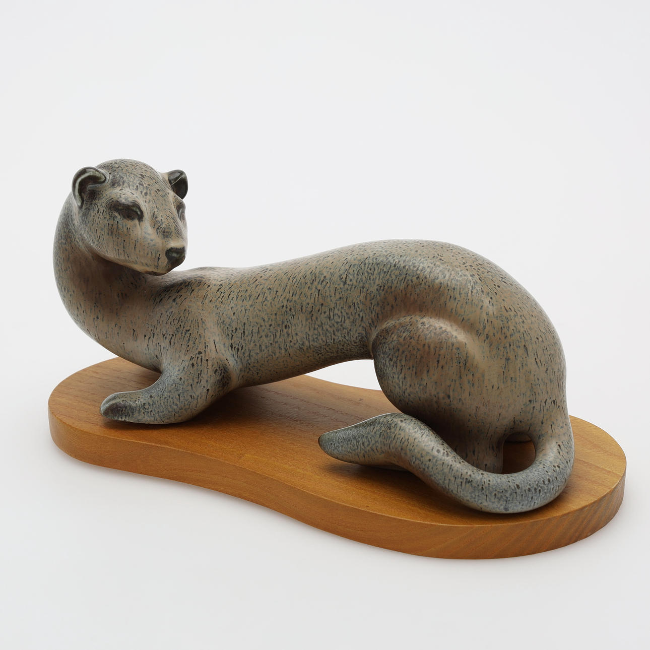 GUNNAR NYLUND. A stoneware figurine, “Iller”, monogram signed GN, Rörstrand.