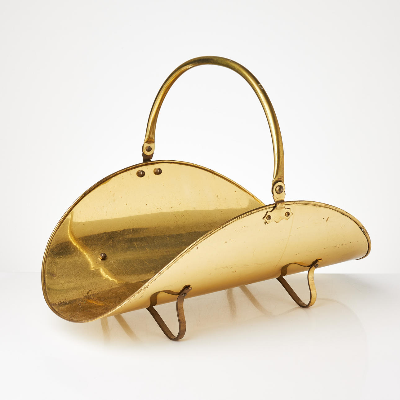 VEDSTÄLL, mässing, 1900-tal, märkt Made in England.