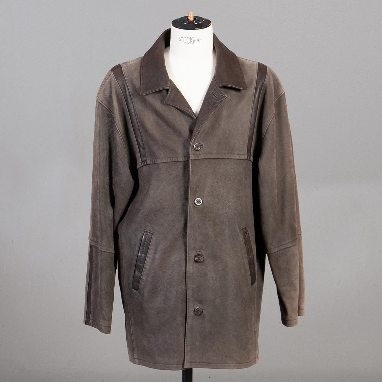 JACKA MALUNG. Skinn, stl 52.