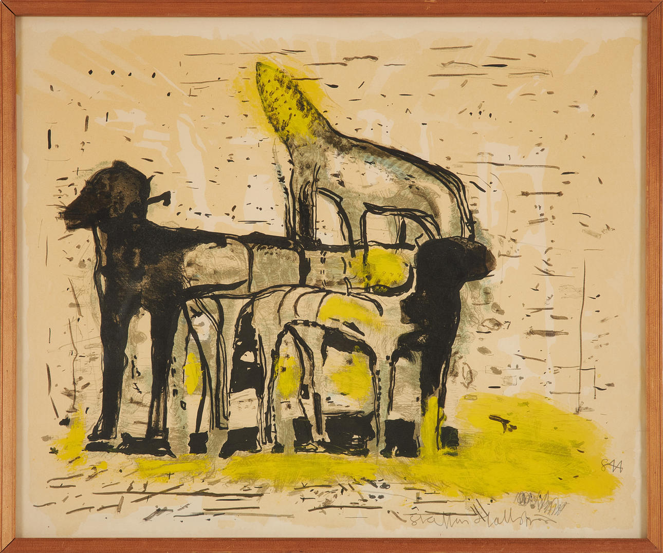 STAFFAN HALLSTRÖM. „Niemand hat Hunde“.