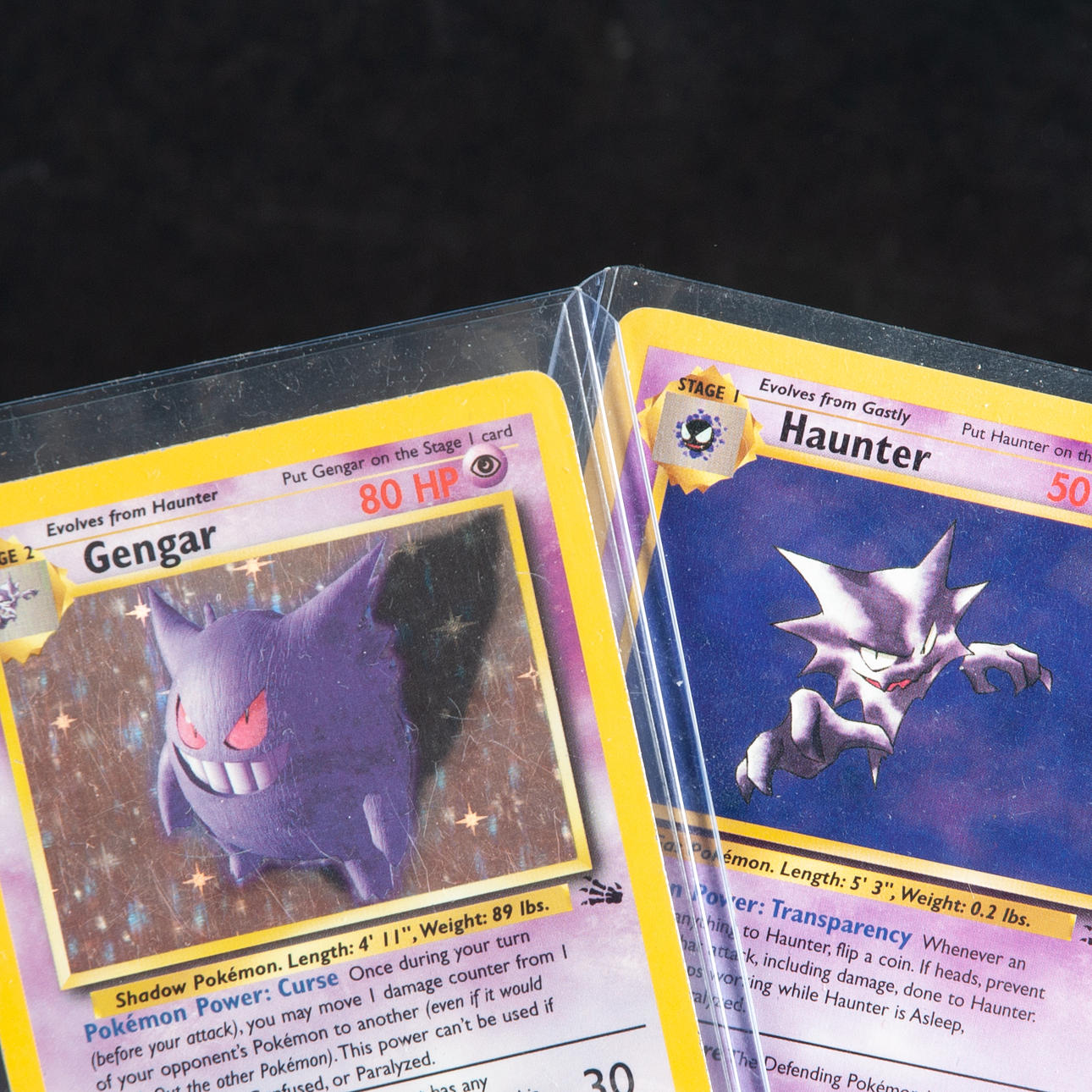 POKMON CARDS - Gengar Holo, Haunter 1st Edition. Toys - Toys - Auctionet