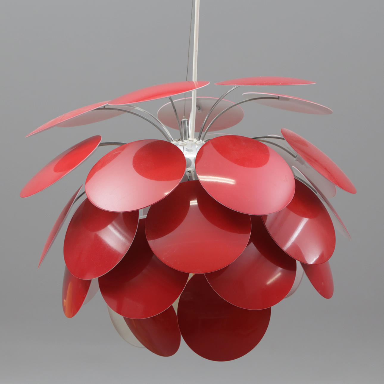 DECKENLAMPE „Discoco“ Christophe Mathieu, für Marset, Entwurf 2008.