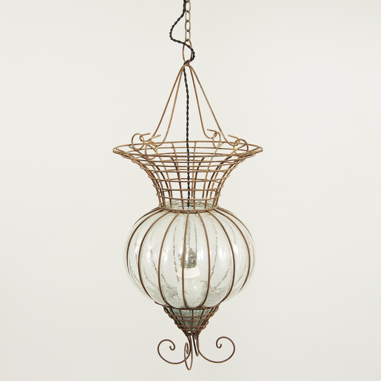 TAKLYKTA, smide/glas, sent 1900-tal.