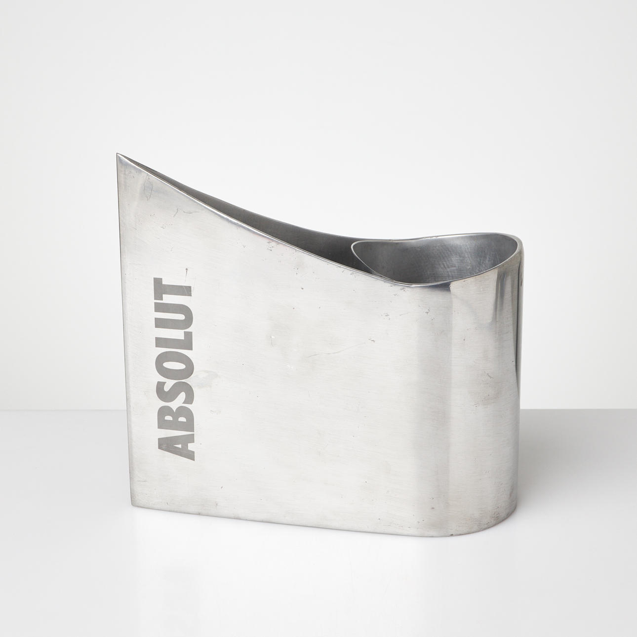 FLASKSTÄLL, metall, för flaska samt is, för Absolut Vodka.