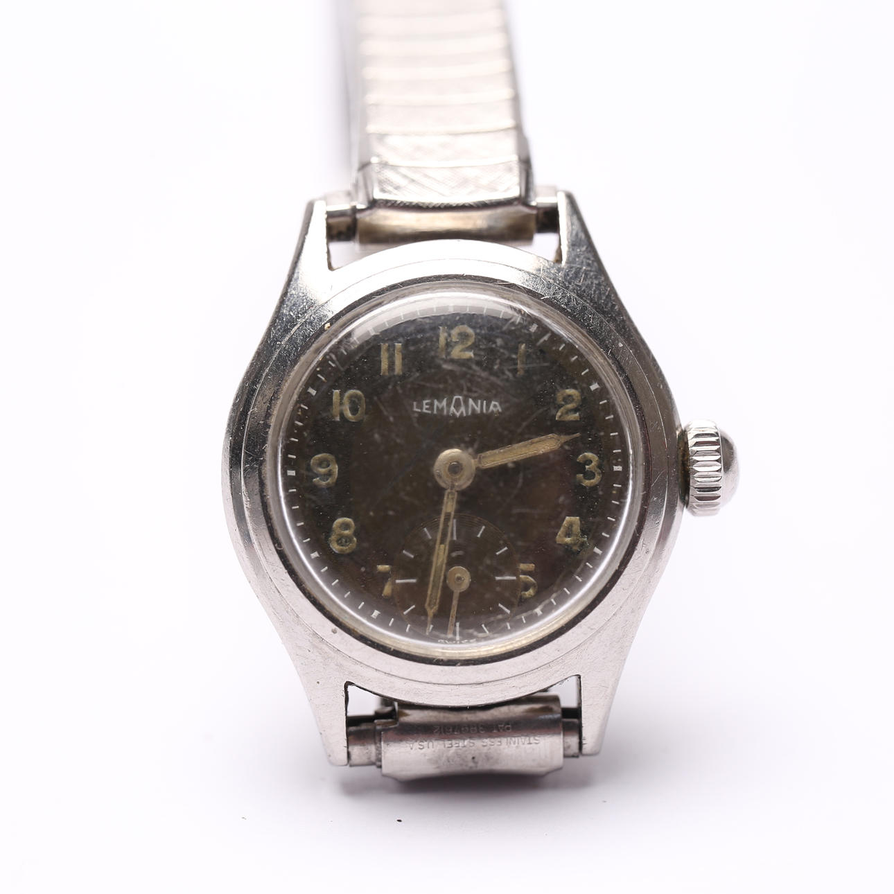 WRISTWATCH, Lemania, approx 22mm, mechanical.