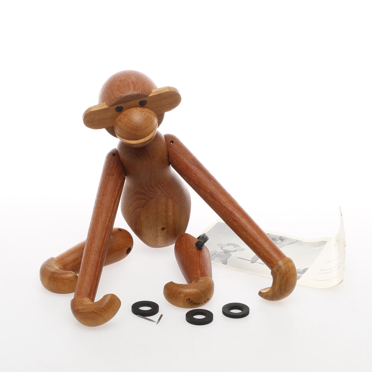 FIGURIN, apa, teak. Kay Bojesen, Danmark.