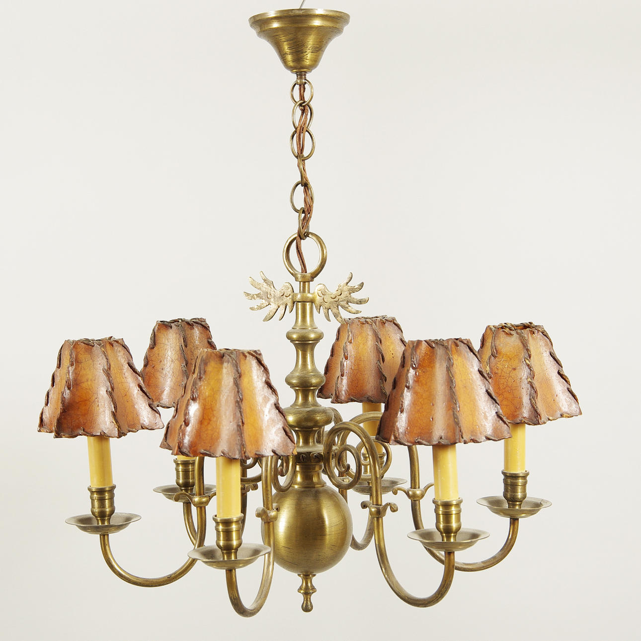 TAKKRONA, 6-armad, malm.