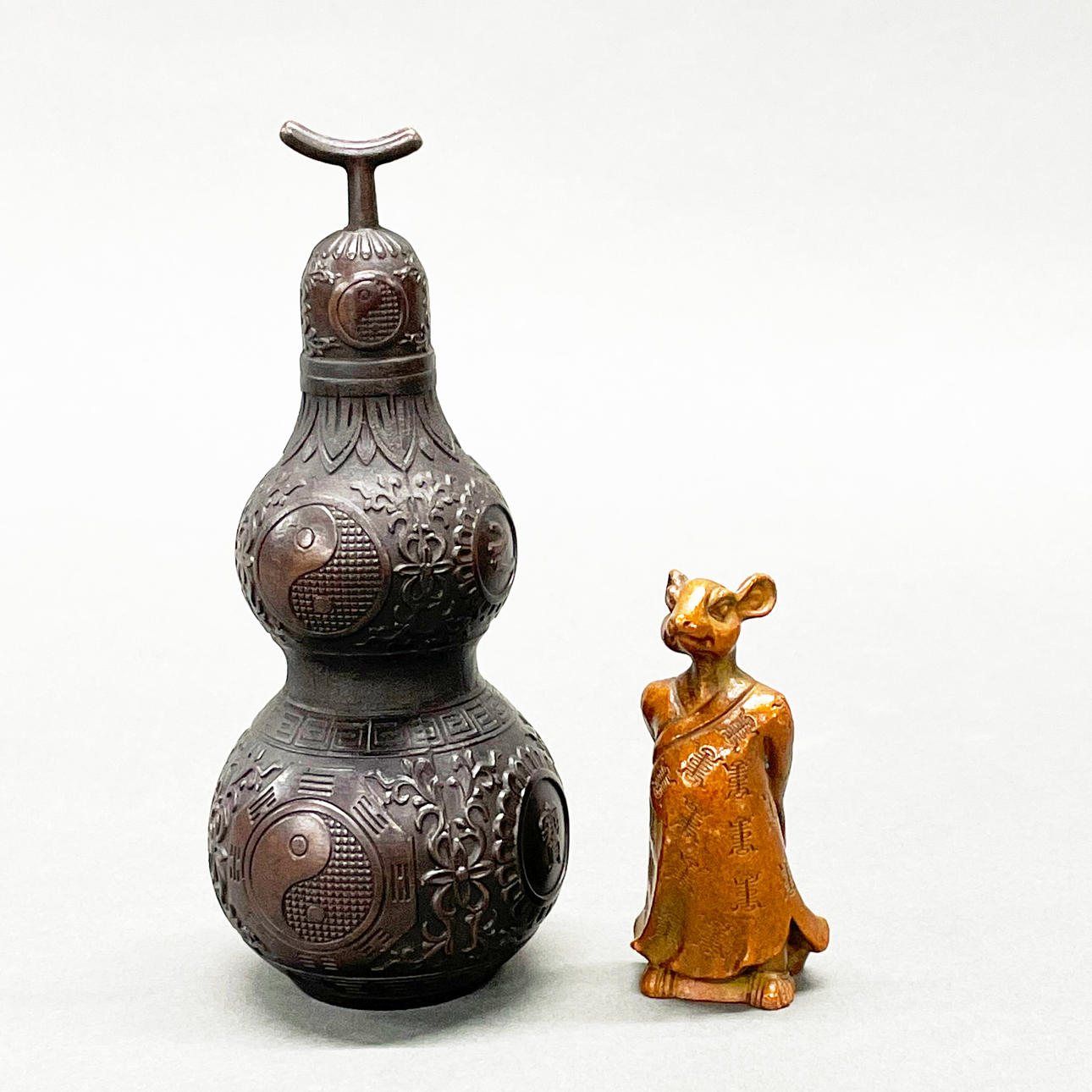 CHINESE BRONZE SCULPTURE.