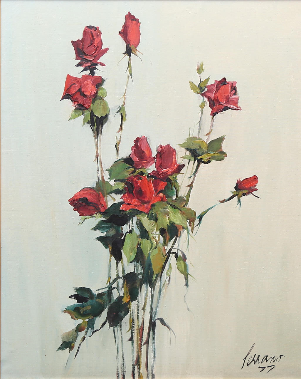 JOSEP MIQUEL SERRANO. Rosas.