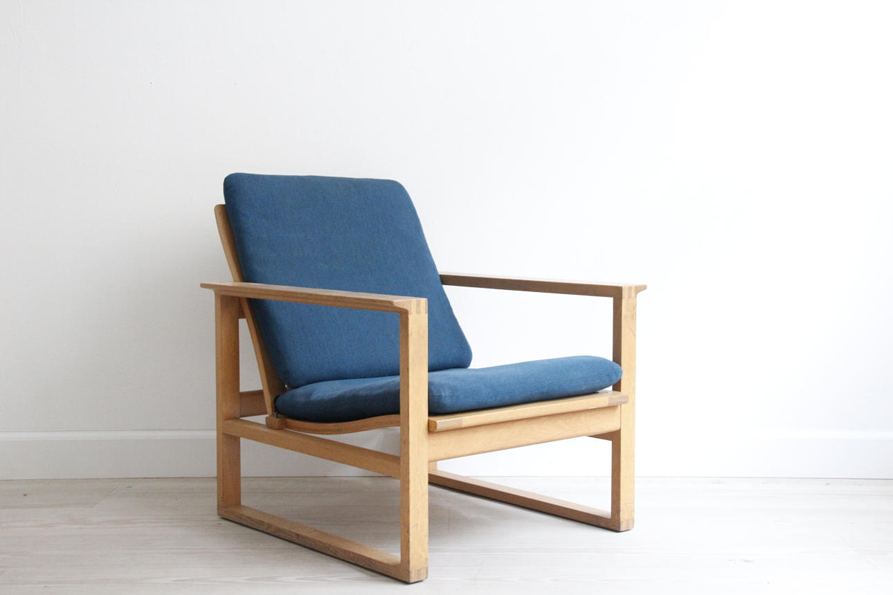 BØRGE MOGENSEN. Slädstol i ek 2254, mitten av 1900-talet.