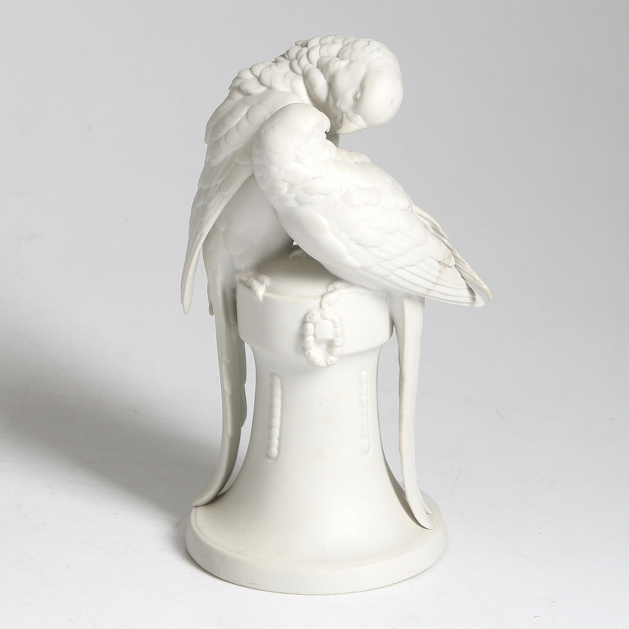 FIGURIN, parian, papegojor, jugend, omkring sekelskiftet 18/1900.