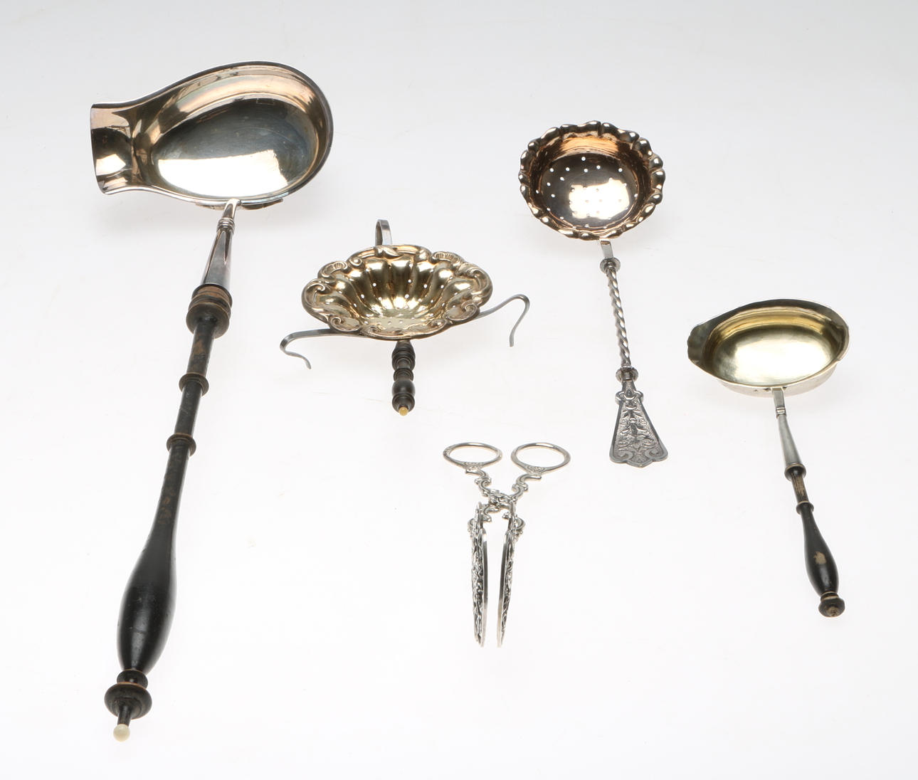 SAMLING Silver, Nysilver, 5 delar.