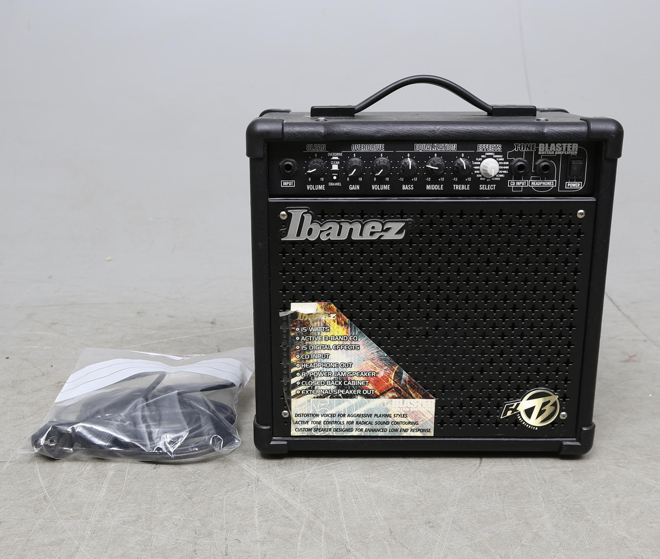 GITARRENVERSTÄRKER, TB15D, Ibanez.