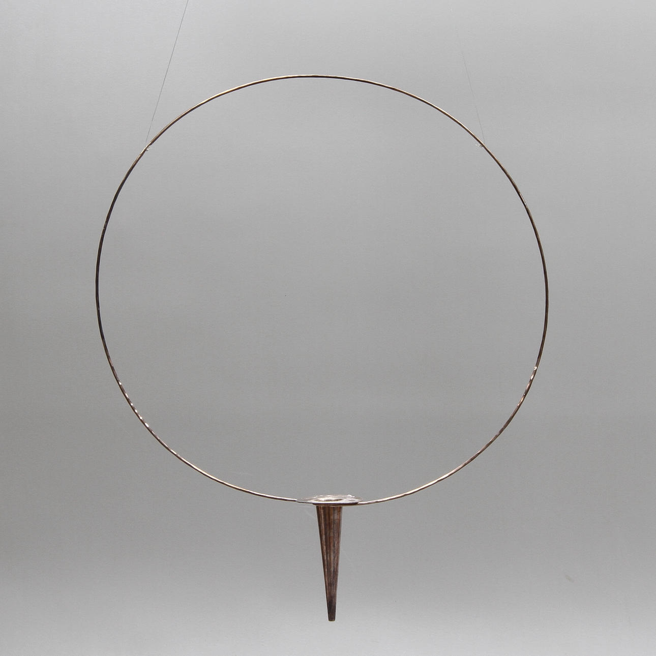 LJUSHÅLLARE, sterlingsilver, Bo Klevert, 1992.