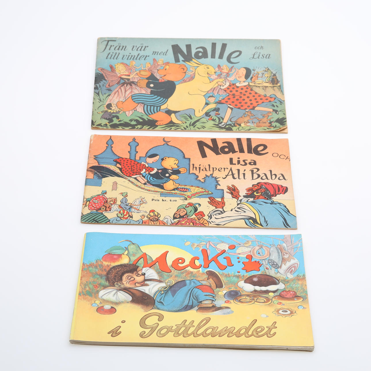 SARJAKUVAKIRJAT 3 kpl.