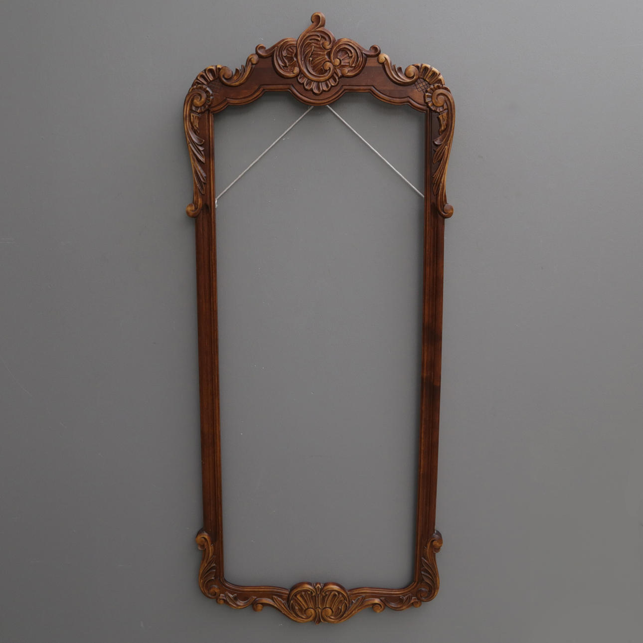 SPIEGELRAHMEN, HOLZ.