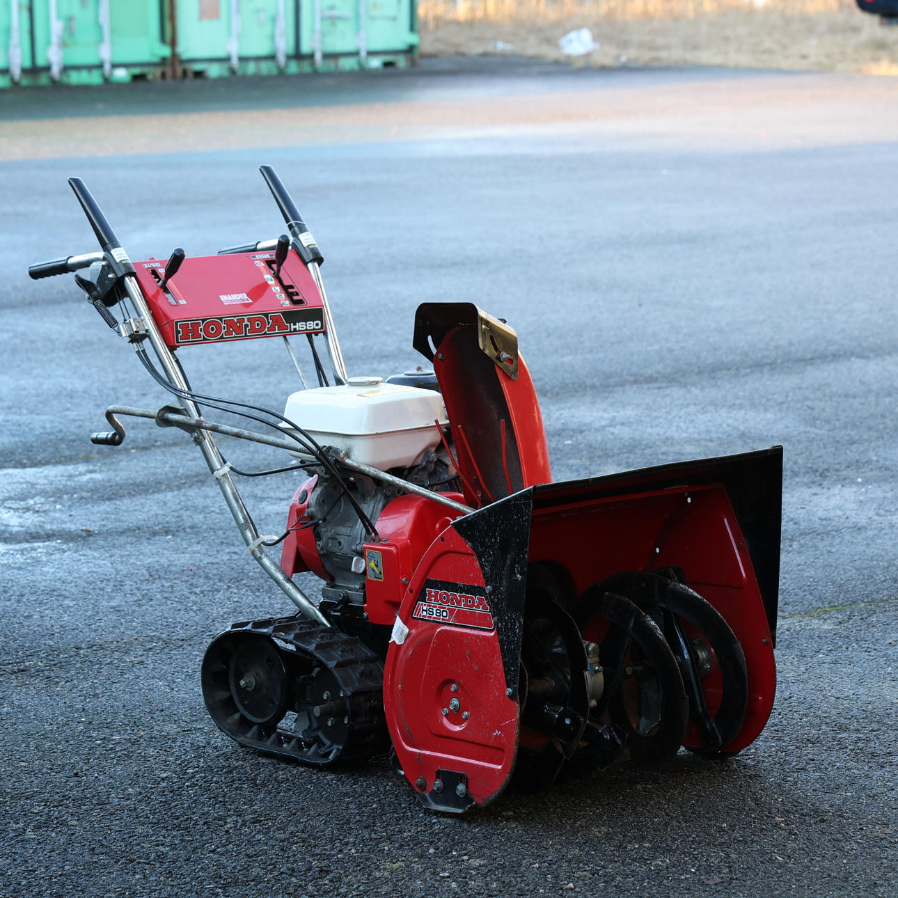 SNÖSLUNGA, Honda HS80, bensindriven.