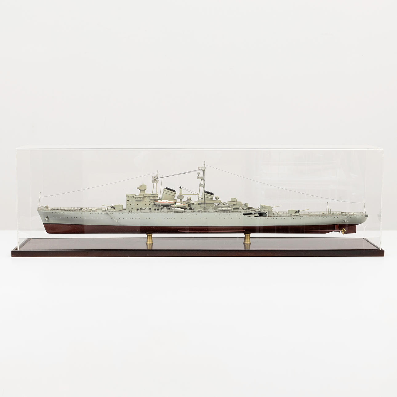 HMS TRE KRONOR, Kryssaren, Modellfartyg.