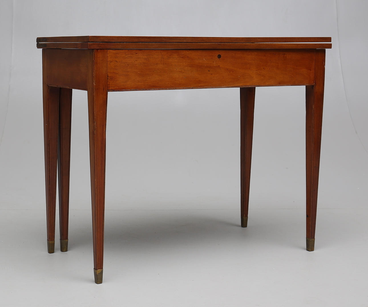 SPELBORD, mahogny, gustavianskt, 1700-talets slut.