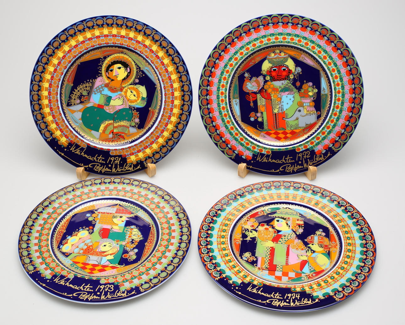 TALLRIKAR, 13 st, Rosenthal, Björn Winblad.