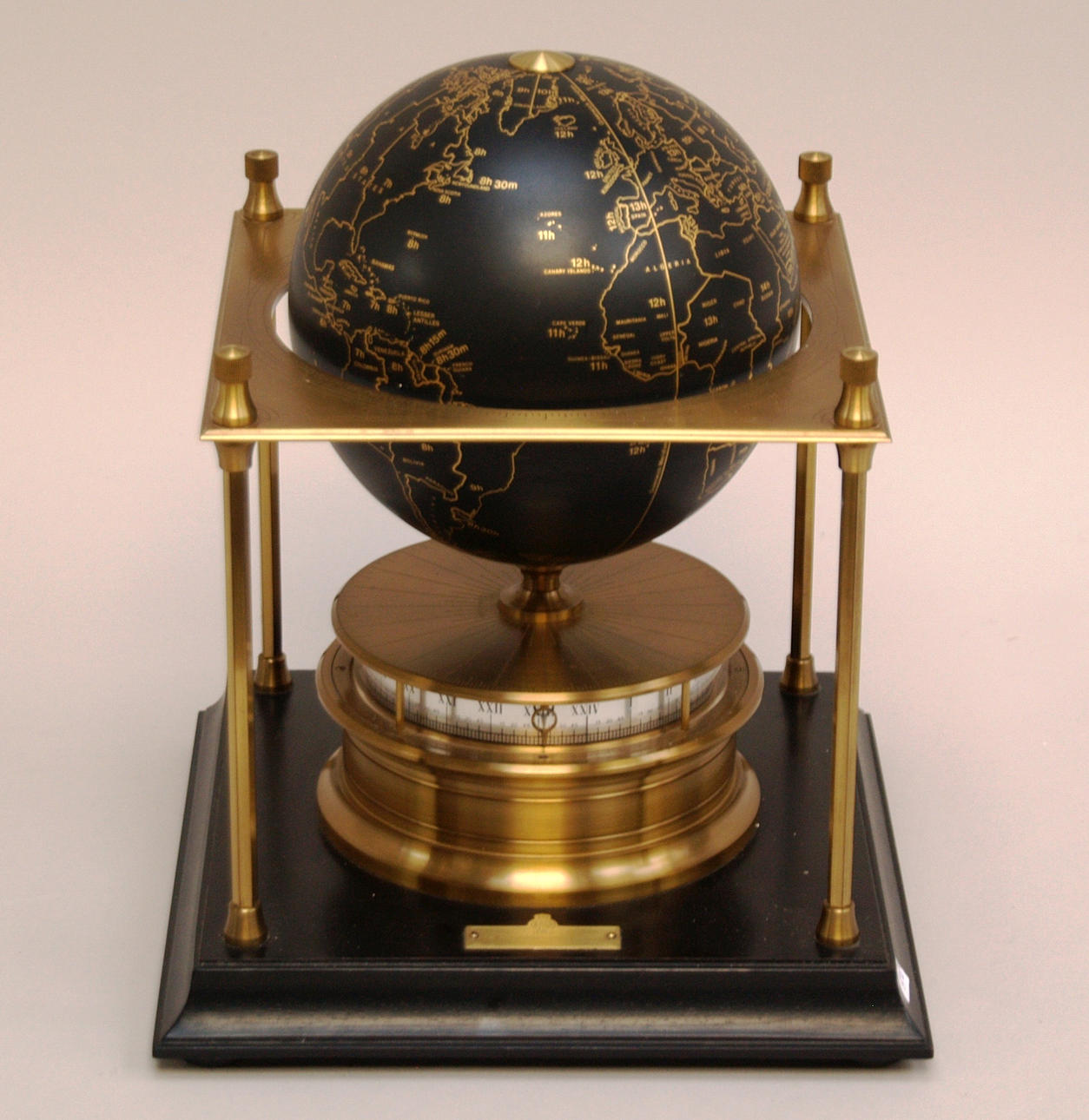 VÄRLDEN TID KLOCKA KUNGLIGA GEOGRAFISKA SAMHÄLLET.