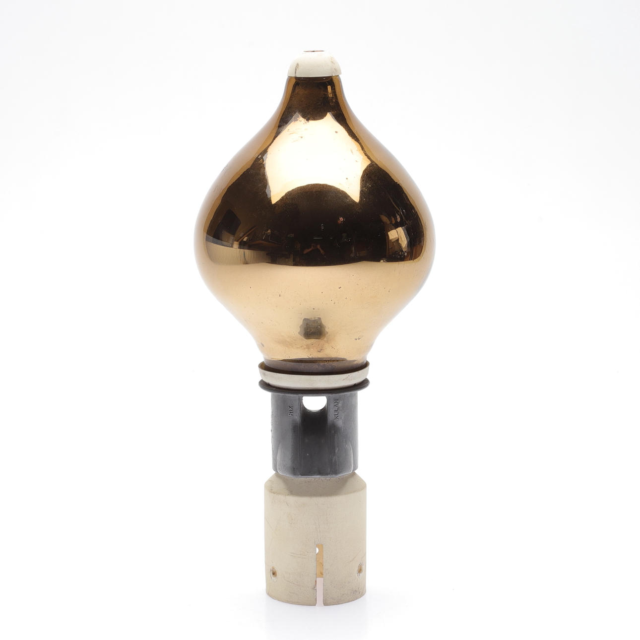 A glass flagpole knob, “Rixkulan”, 20th century.