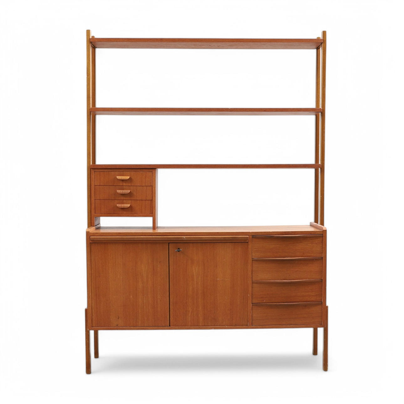 BOKHYLLA, teak, 1950-tal.