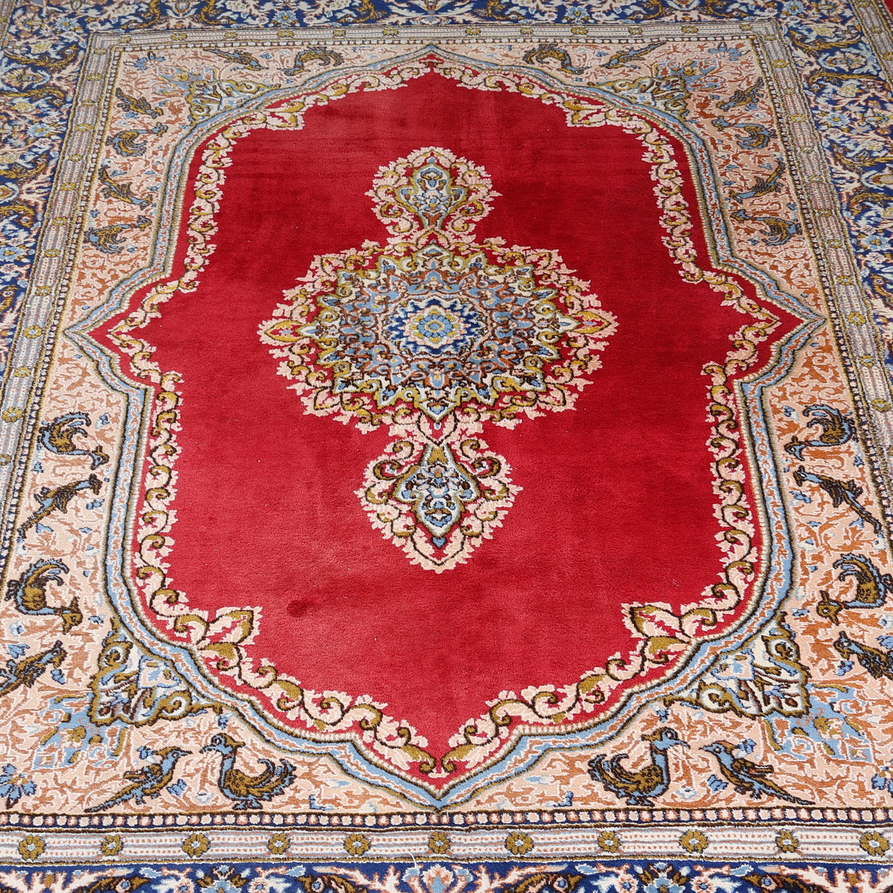 ORIENTTEPPICH, Kerman, Persien, 414 x 304 cm.