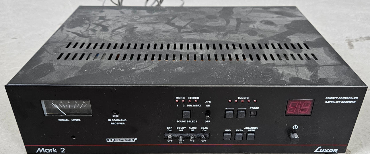 SATELLITE RECEIVER, Luxor Mark 2.