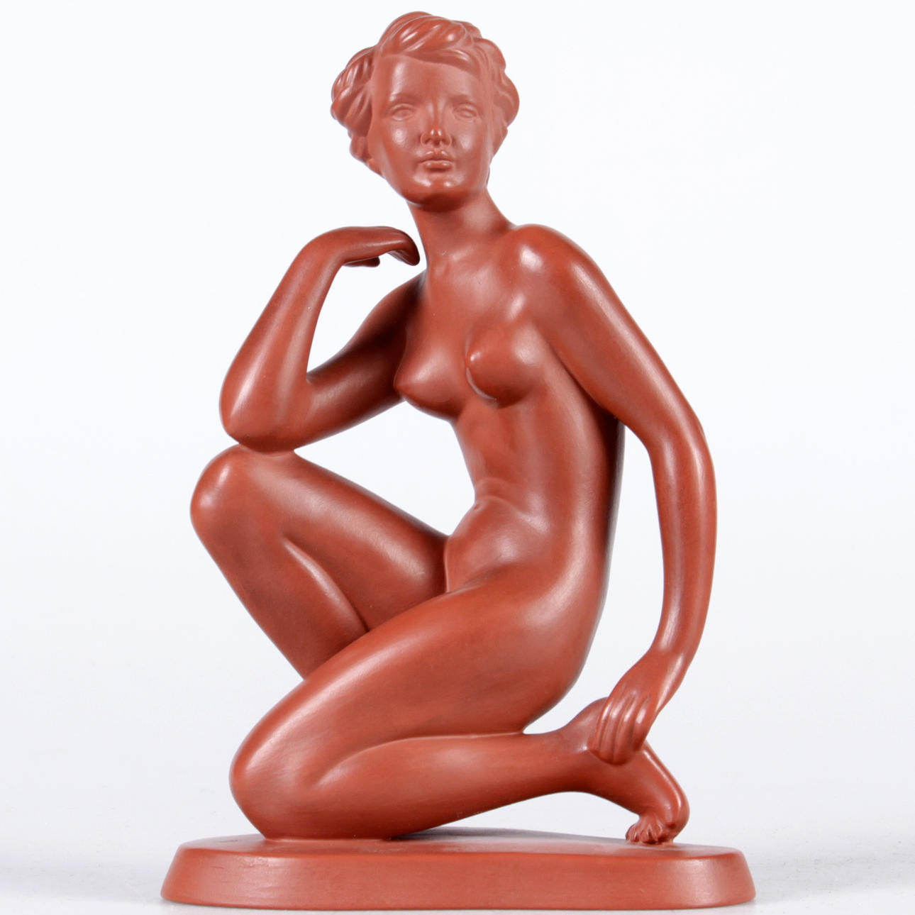 SKULPTUR, lergods, Gmunder keramik, Österrike.