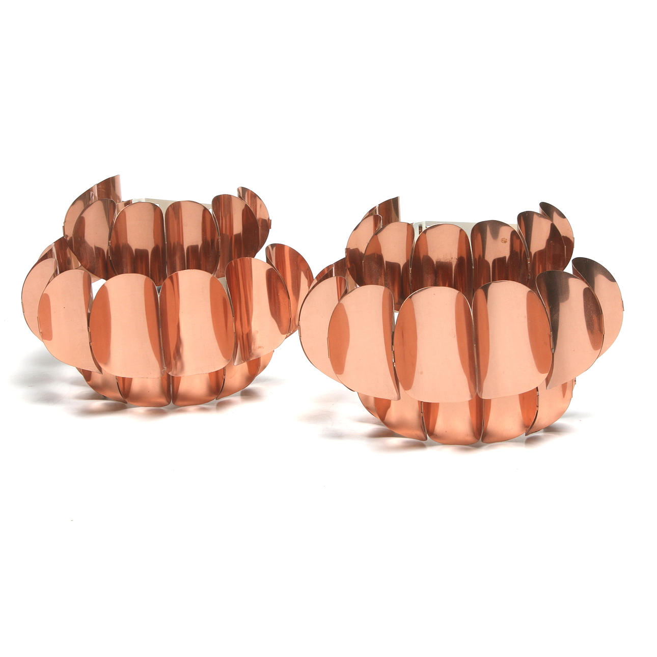 VÄGGLAMPOR, ett par, sannolikt, Werner Schou, Coronell Elektro, Danmark, 1900-talets mitt.