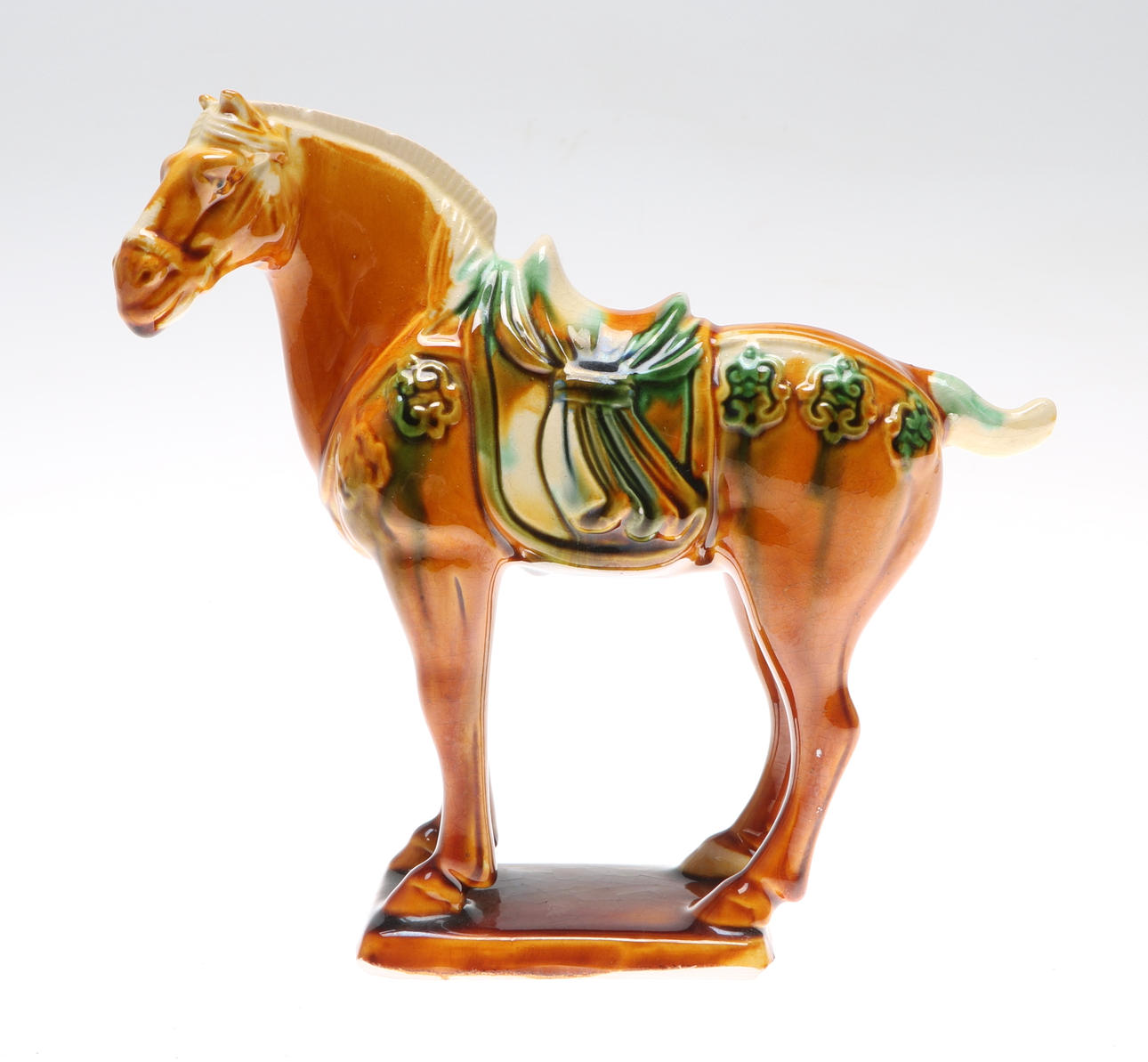 TANGHÄST, porslin, Kina.