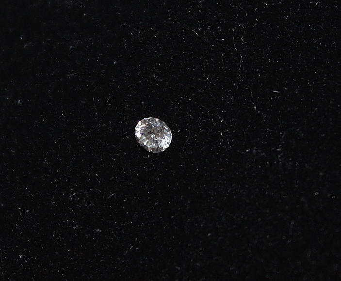 DIAMANT, 0,10 ct.