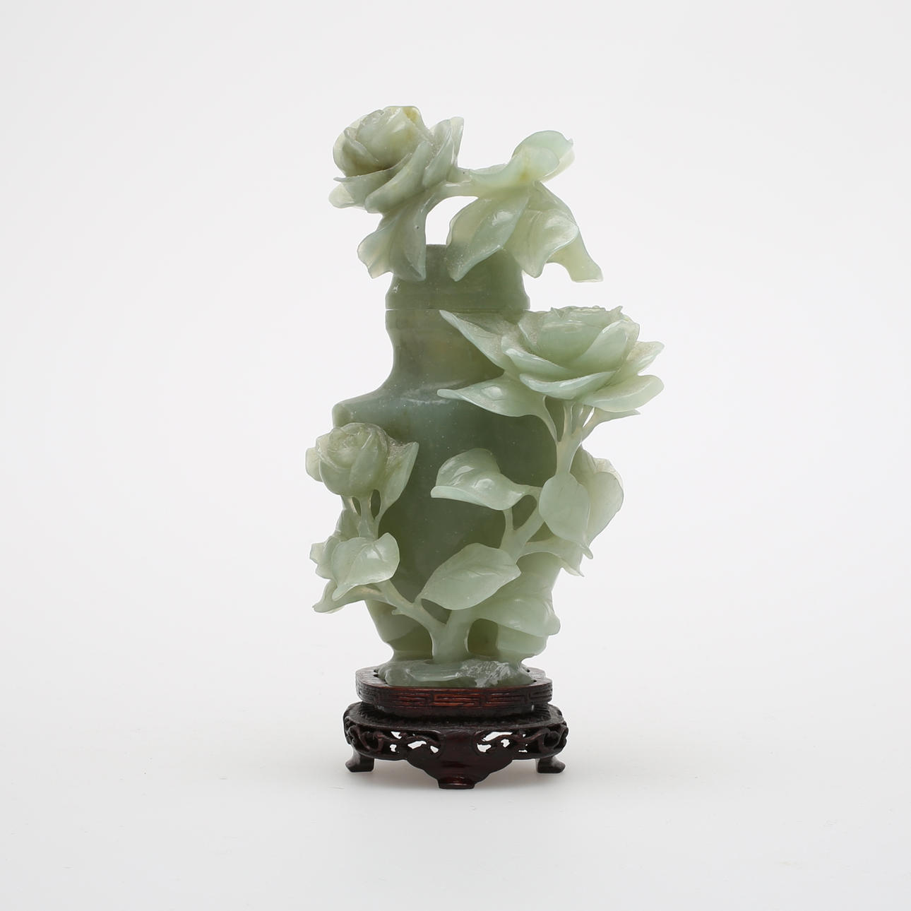 LOCKURNA, jade, troligen Kina.