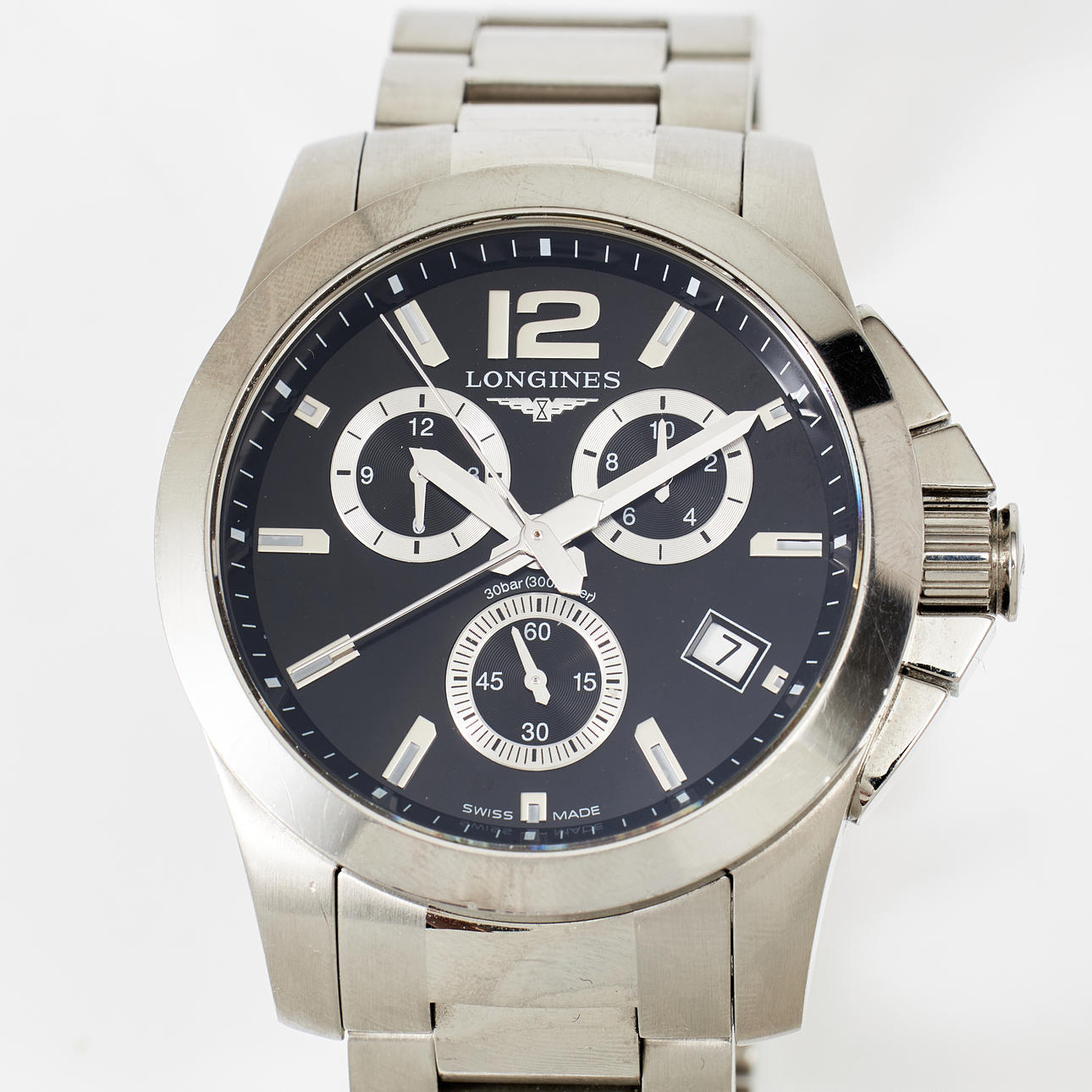 LONGINES, wristwatch, Conquest, steel.