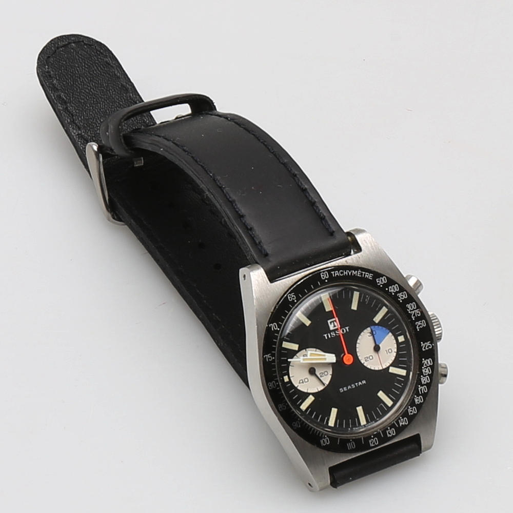 HERRARMBANDSUR, Tissot Seastar, Chronograph, 1960-tal.