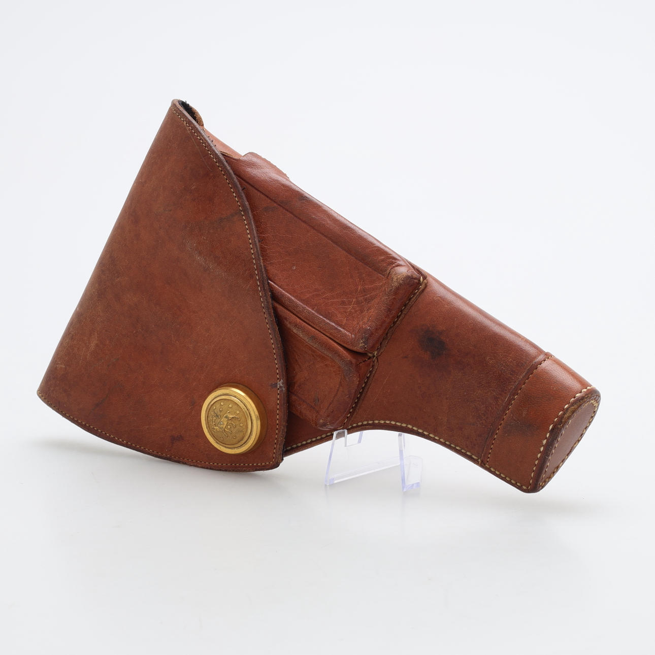 PISTOLHYLSTER, læder, til mod 07, Sverige.