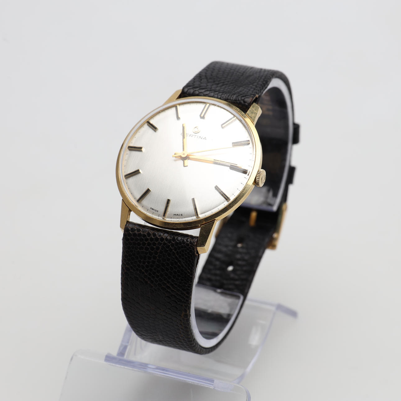 ARMBANDSUR Certina manuell 18K guld.