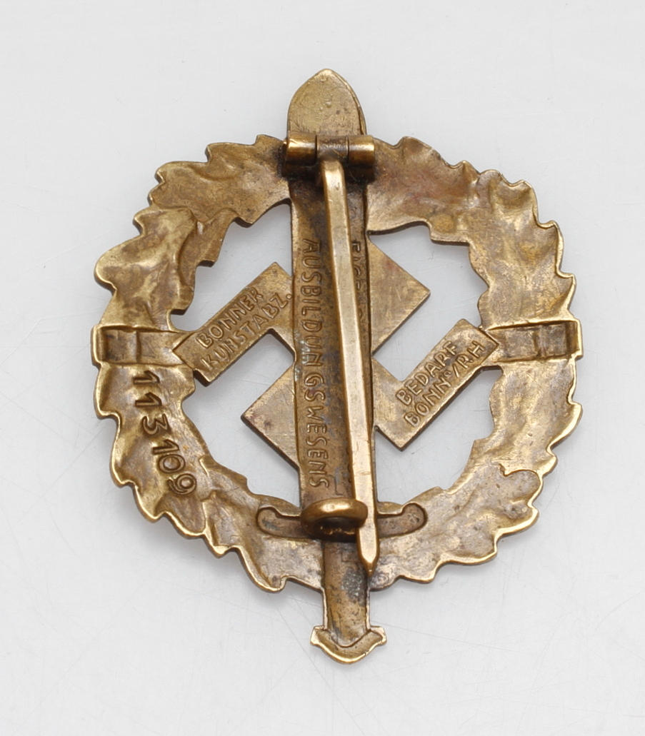 MEDALJ, SA idrott, brons, Bonner Kunstabz, Tyskland.