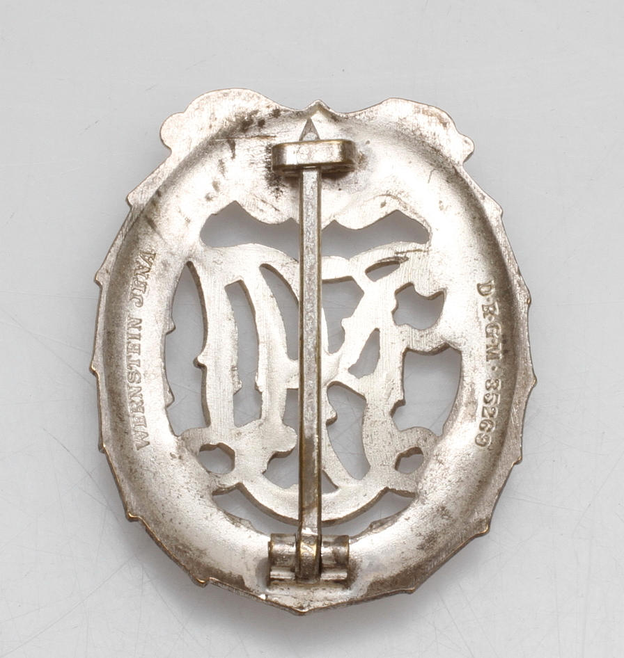 MEDALJ, DRL Sport Badge, klass silver, Wernstein Jena.