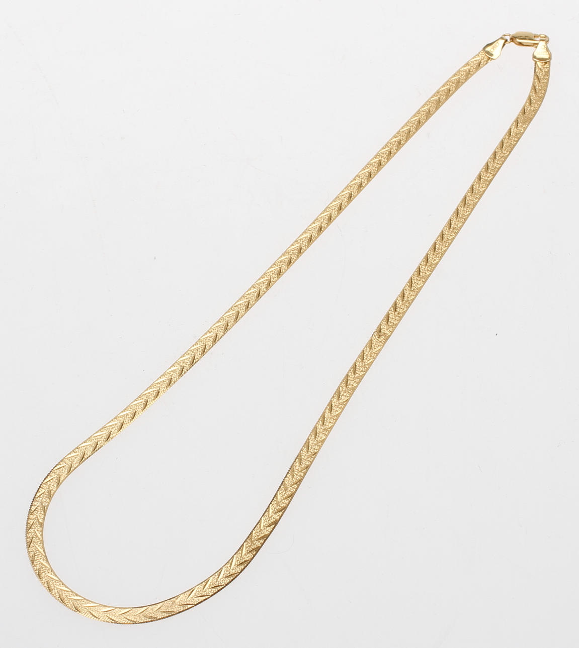 HALSBAND, 18k guld, vikt ca 8,2 gram.