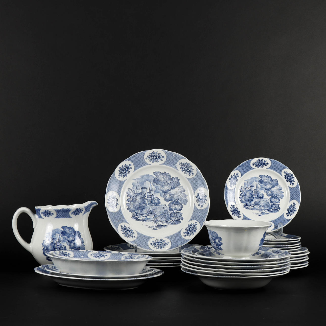 MATSERVIS Rörstrand Rosenborg.